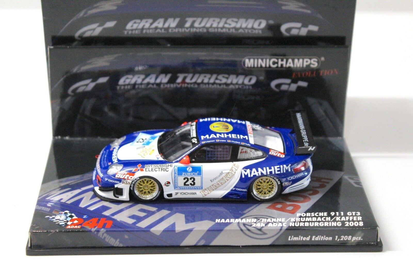ID 48156 orig 1.jpg 1:43 Minichamps Porsche 911 GT3 24h Nürburgring 2008 #23