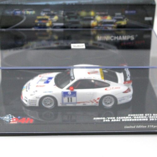 1:43 Minichamps Porsche 911 997 GT3 RS Asch 24h ADAC 2010 #11