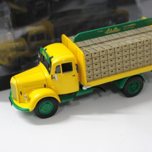 1:43 Minichamps Mercedes L3500 Getränkewagen LIBELLA yellow/ green