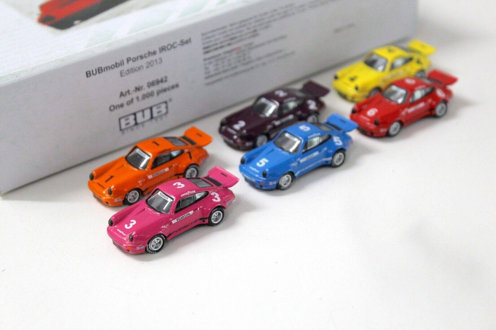 ID 48373 orig.jpg 1:87 Bub mobil Porsche IROC SET Daytona USA 6x Porsche 911 3.0 RSR 1974