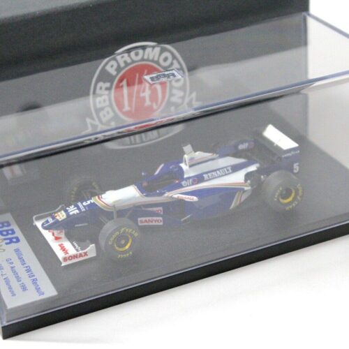 1:43 BBR () F1 Williams Renault FW18 GP Australia 1996 Hill