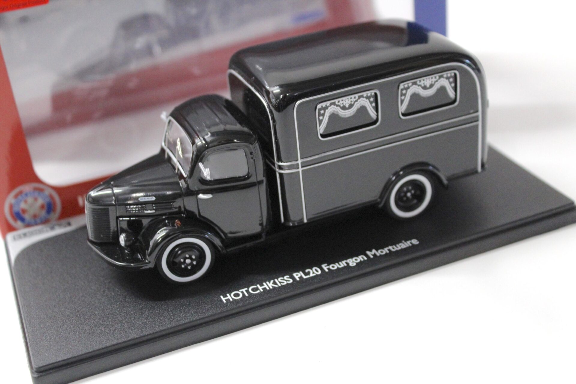1:43 Eligor Hotchkiss PL20 Fourgon Mortuaire Hearse black
