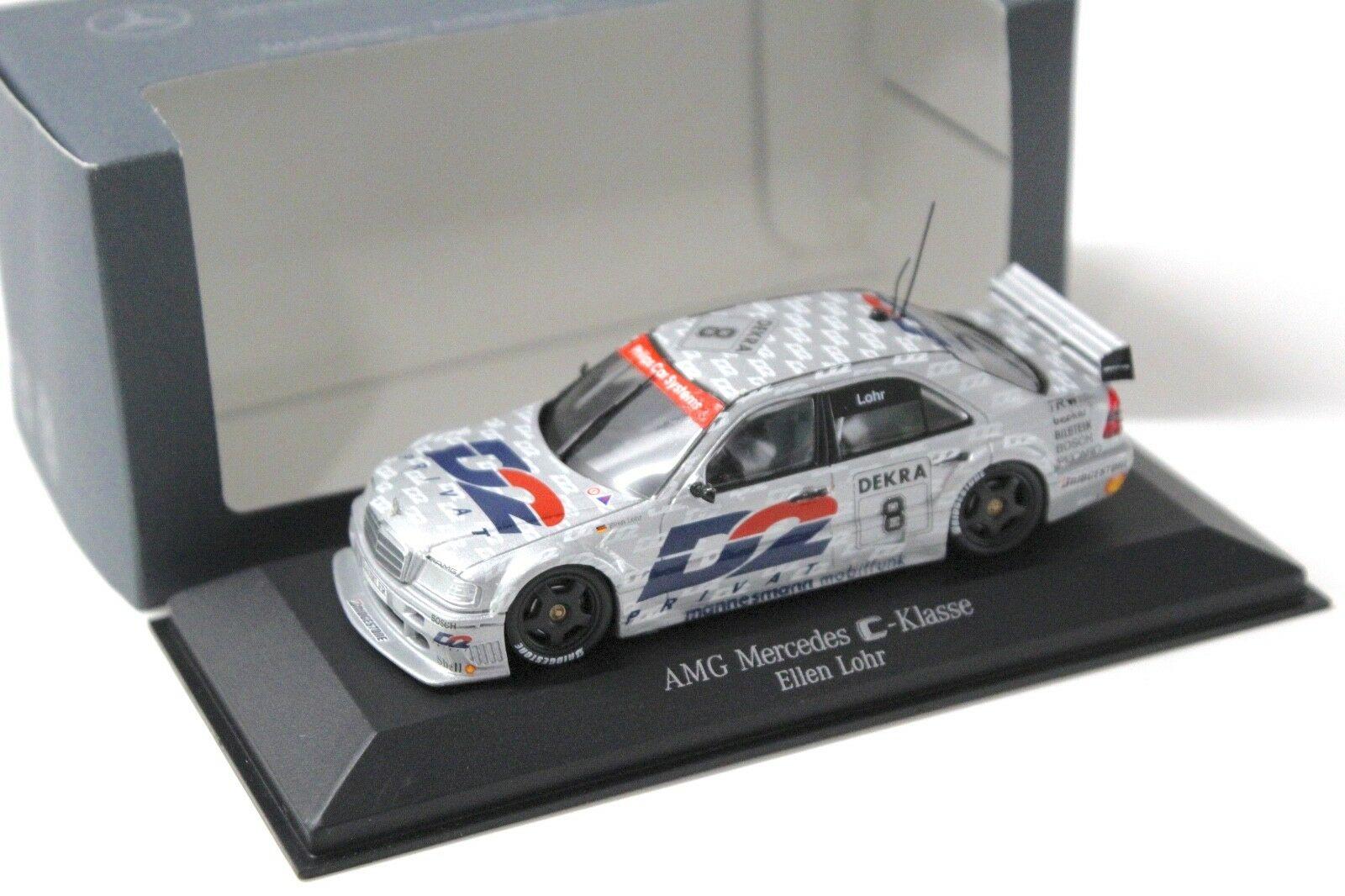 ID 48634 orig.jpg 1:43 Minichamps AMG Mercedes C-Klasse DTM Ellen Lohr #8 D2 DEALER VERSION