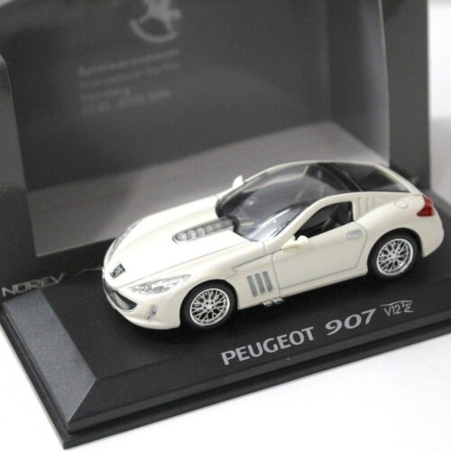 1:43 Norev Peugeot 907 V12 Concept TOY FAIR 2006 white