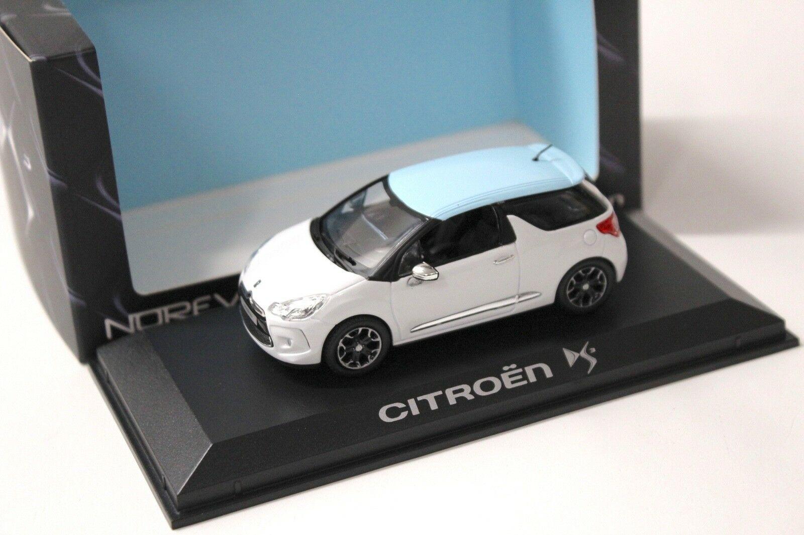 ID 49265 orig 1.jpg 1:43 Norev Citroen DS3 white/ light blue 2010