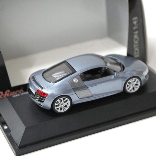 1:43 Schuco Audi R8 V10 Coupe jet blue - Image 2