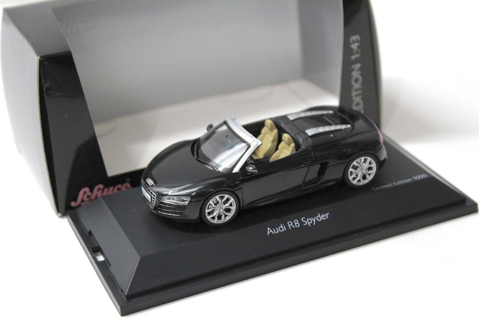 ID 49322 orig 1.jpg 1:43 Schuco Audi R8 V10 Spyder phantom black