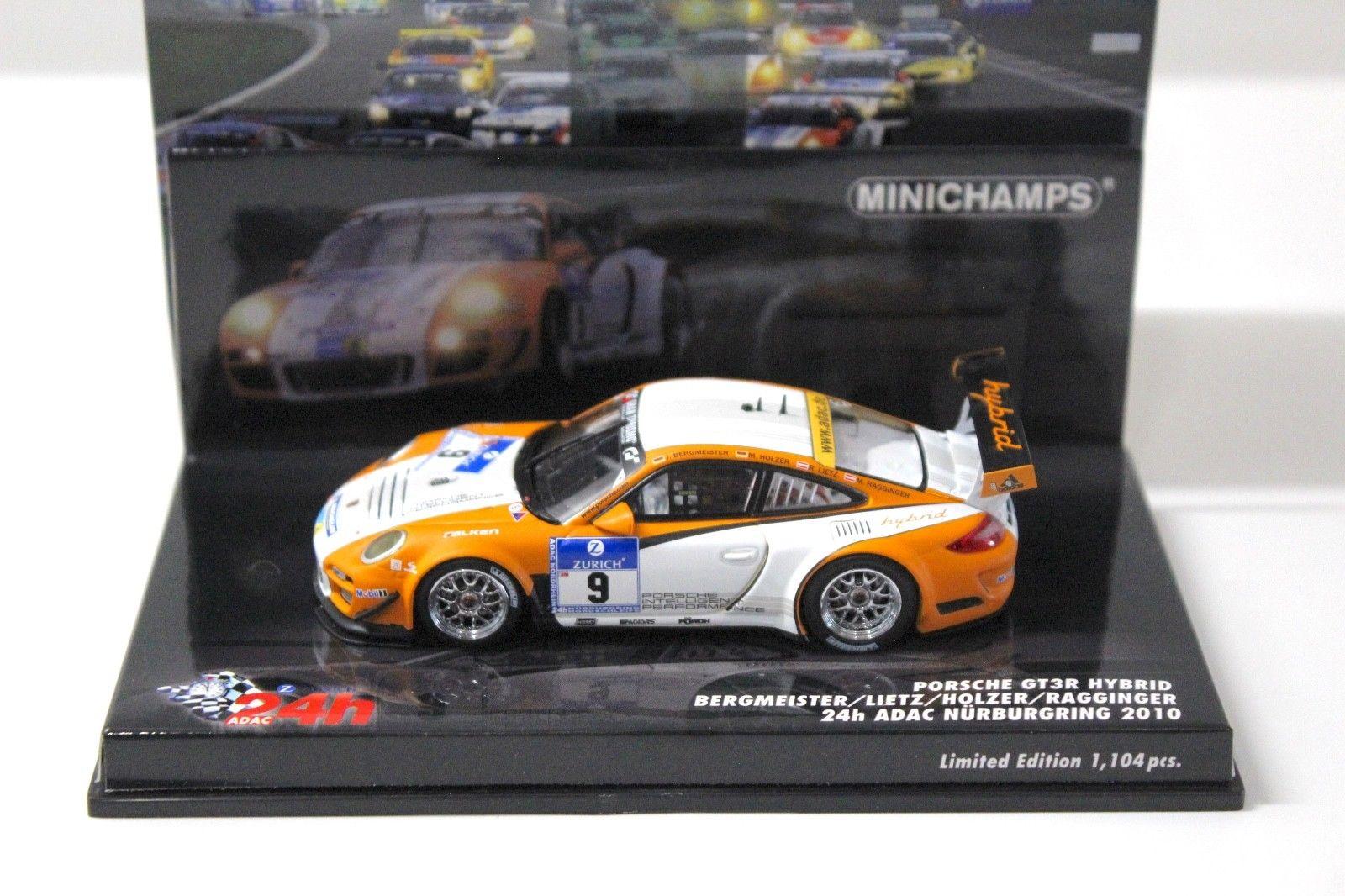 ID 49489 orig 1.jpg 1:43 Minichamps Porsche 911 997 GT3R Hybrid 24h ADAC 2010 #9