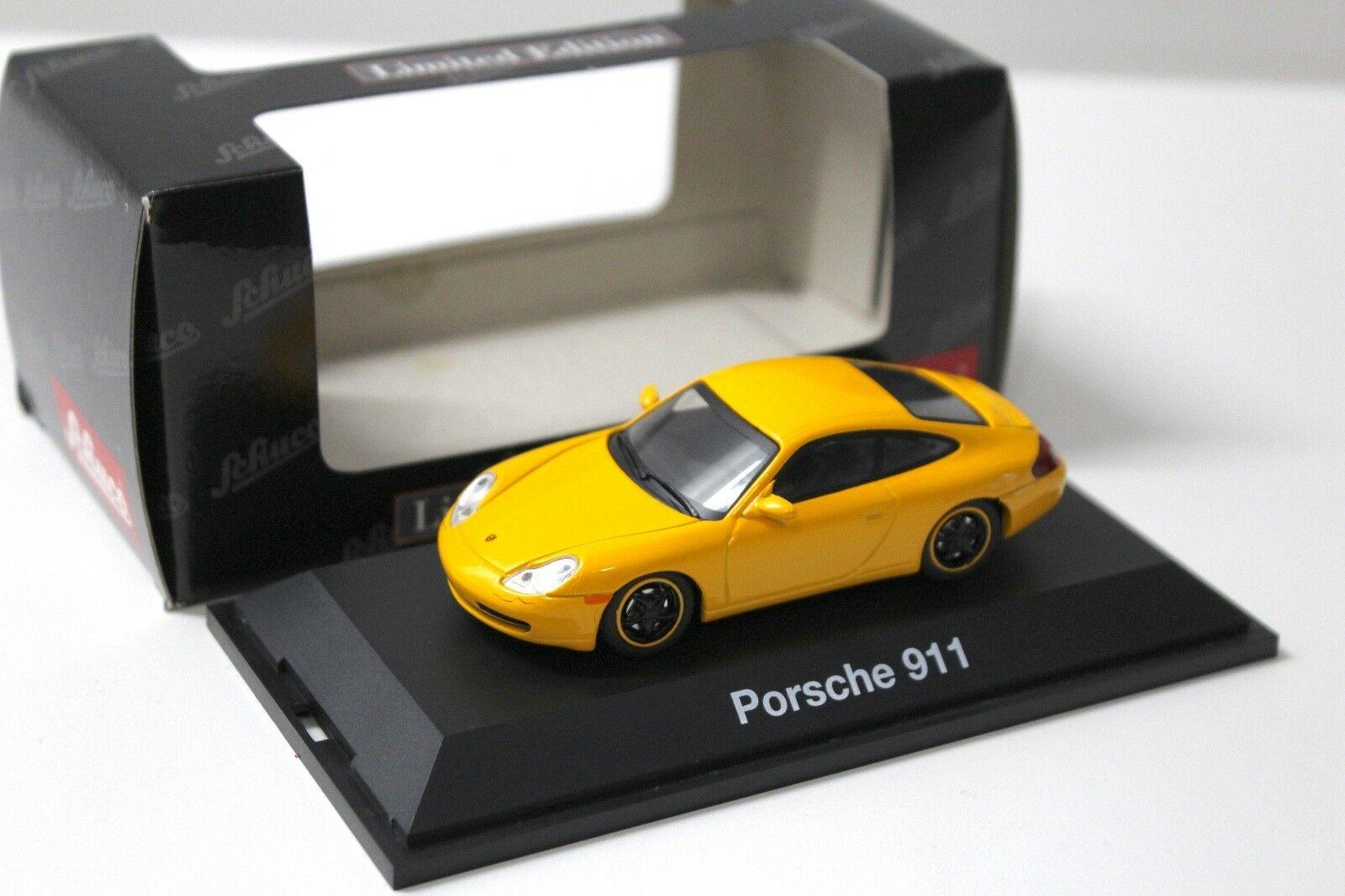 ID 49502 orig 1.jpg 1:43 Schuco Porsche 911 (996) Carrera yellow