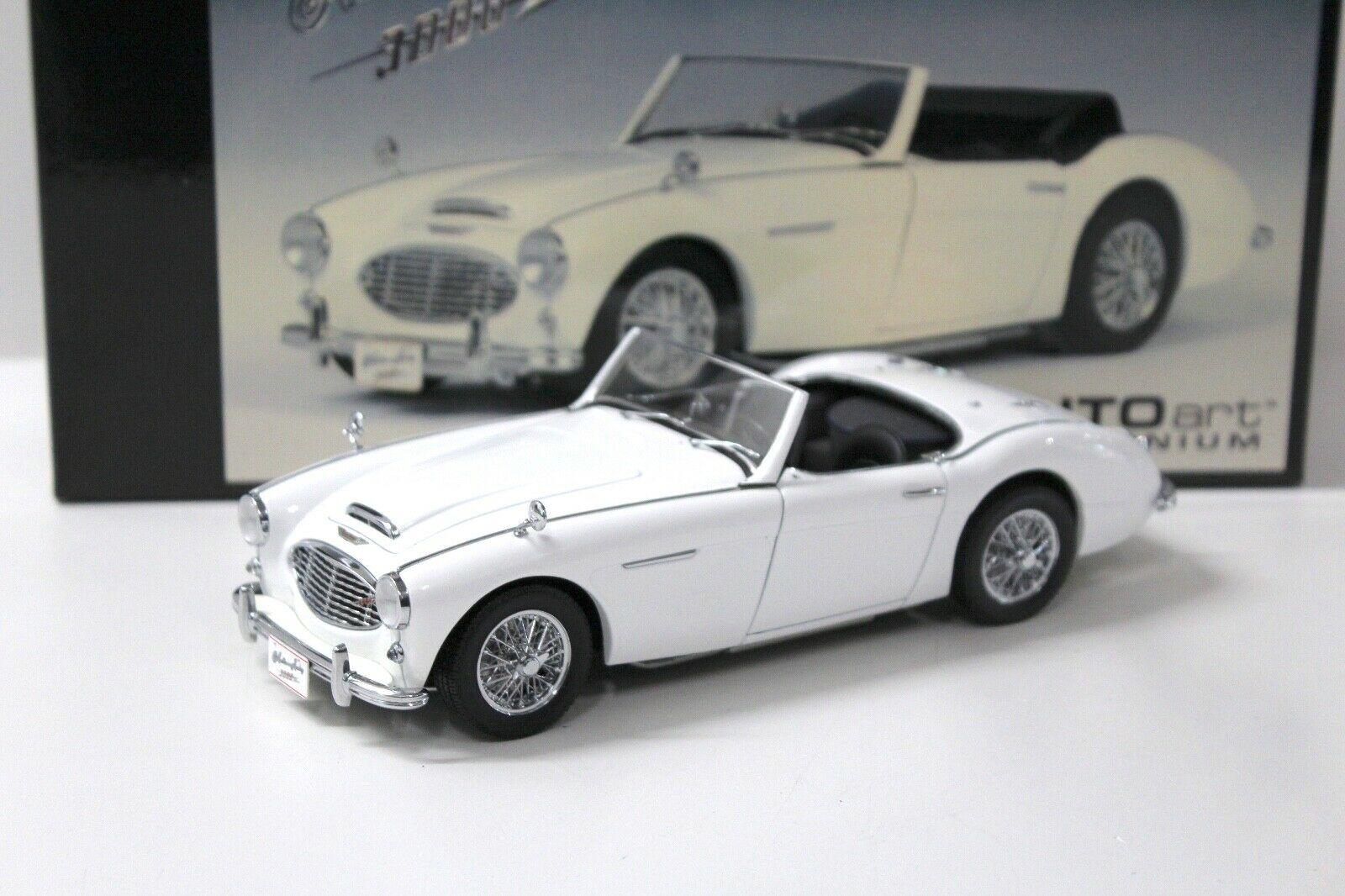 1:18 AUTOart Austin Healey 3000 MKII Roadster white