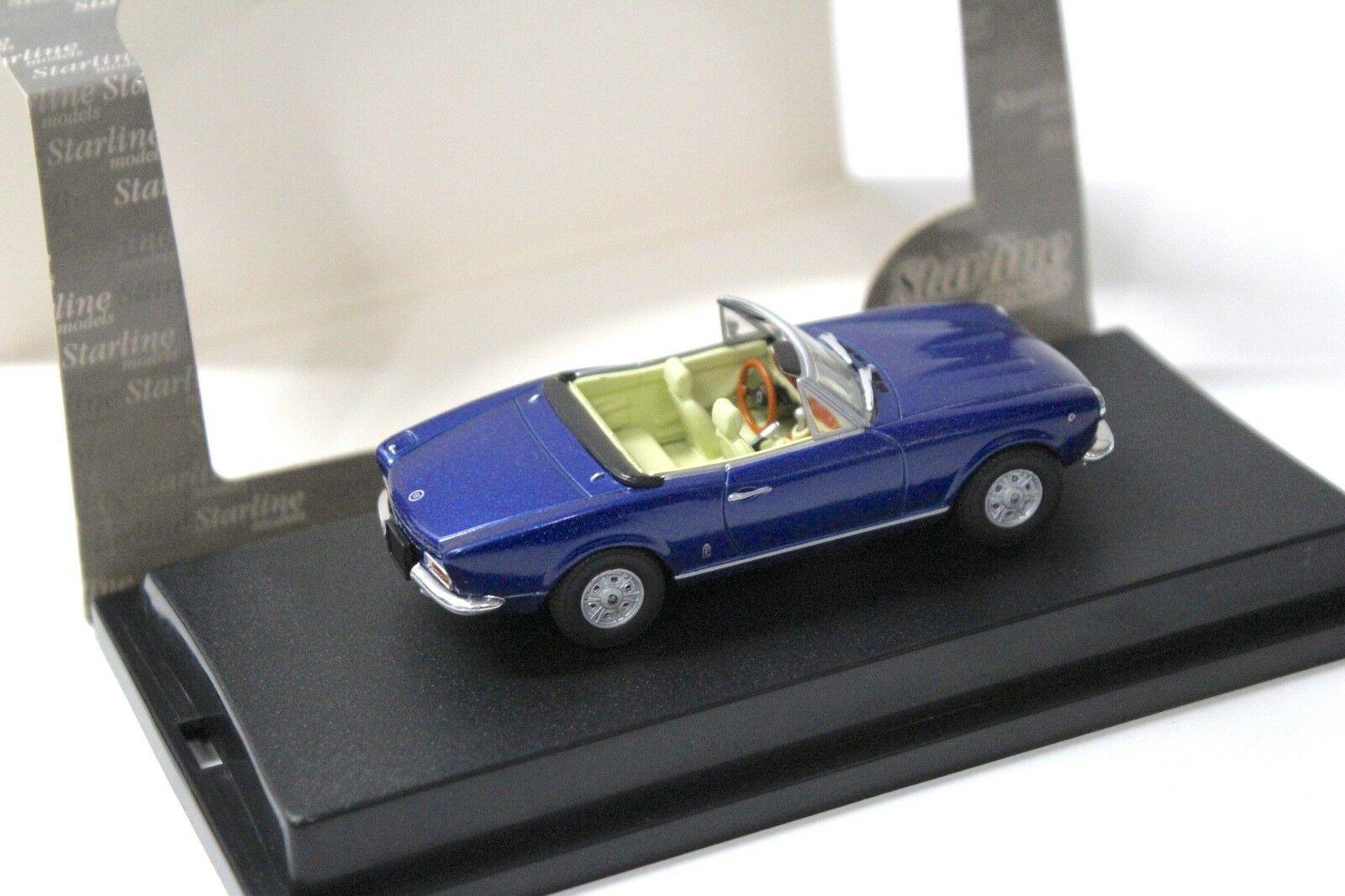 1:43 Starline Fiat 124 Spider blue