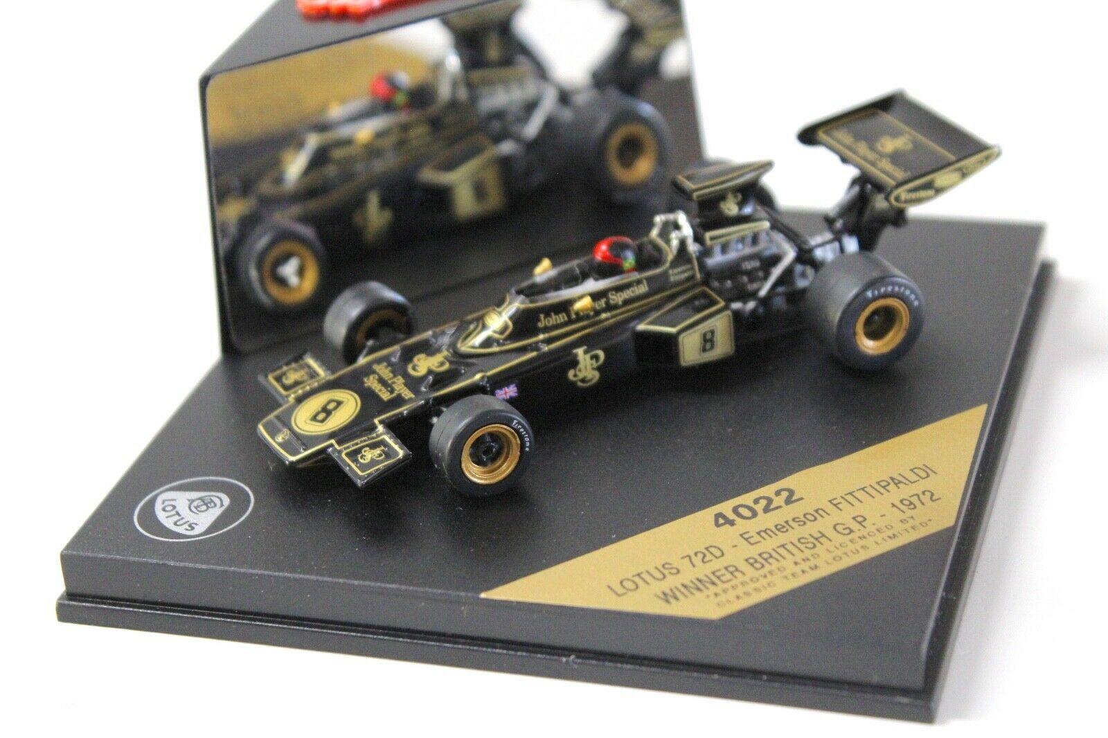 ID 49888 orig.jpg 1:43 Quartzo Lotus 72D Fittipaldi #8 Winner British GP 1972