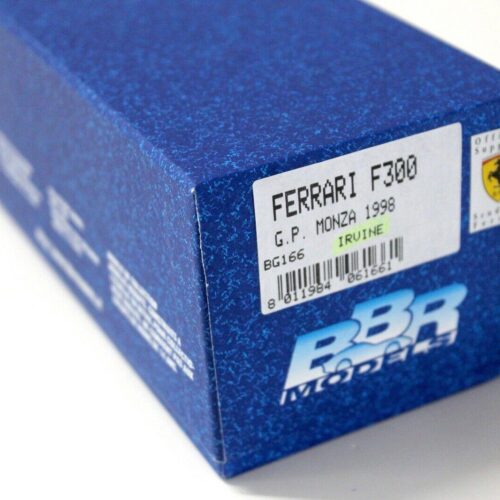 1:43 BBR F1 Ferrari F300 GP Monza 1998 Irvine #4 - Image 4