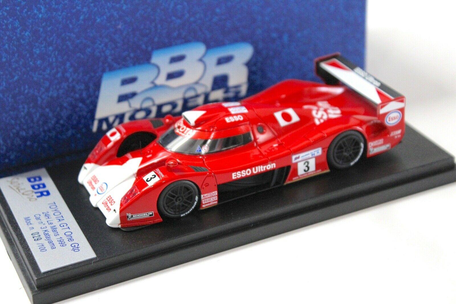 ID 50015 orig 1.jpg 1:43 BBR Toyota GT ONE GTP 24h Le Mans 1999 #3 Katayama