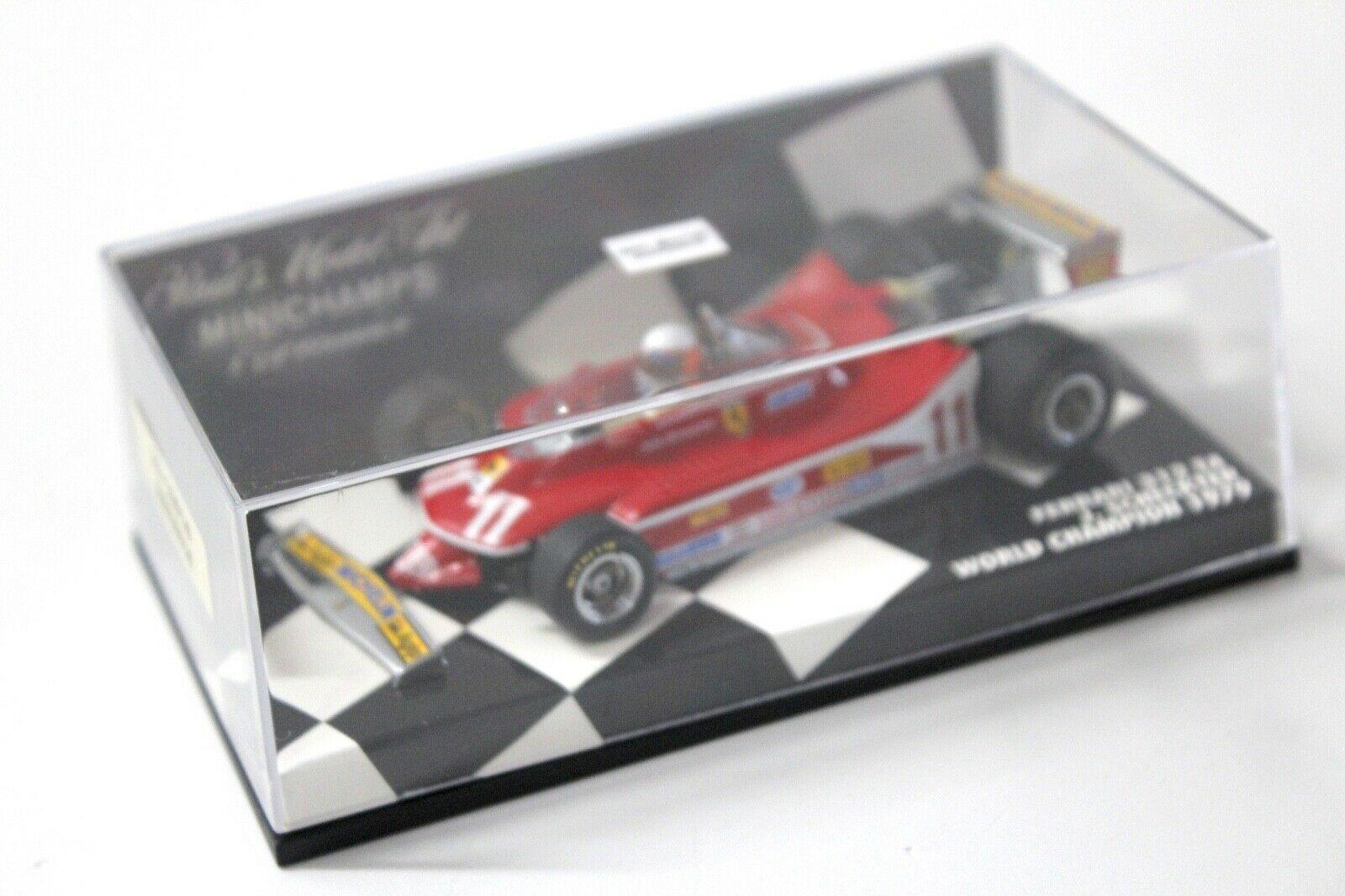 1:43 Minichamps Ferrari 312 T4 J.Scheckter World Champ
