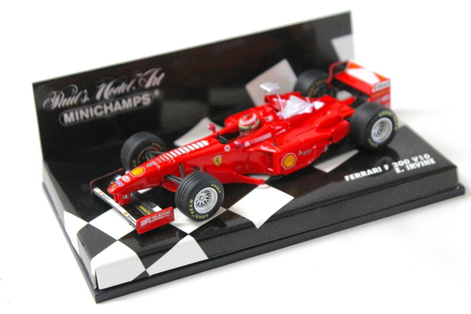 1:43 Minichamps F1 Ferrari F300 V10 E.Irvine #4 1998