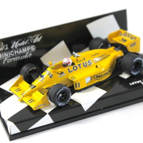1:43 Minichamps Lotus 99T 1987 S.Nakajima #11 elf