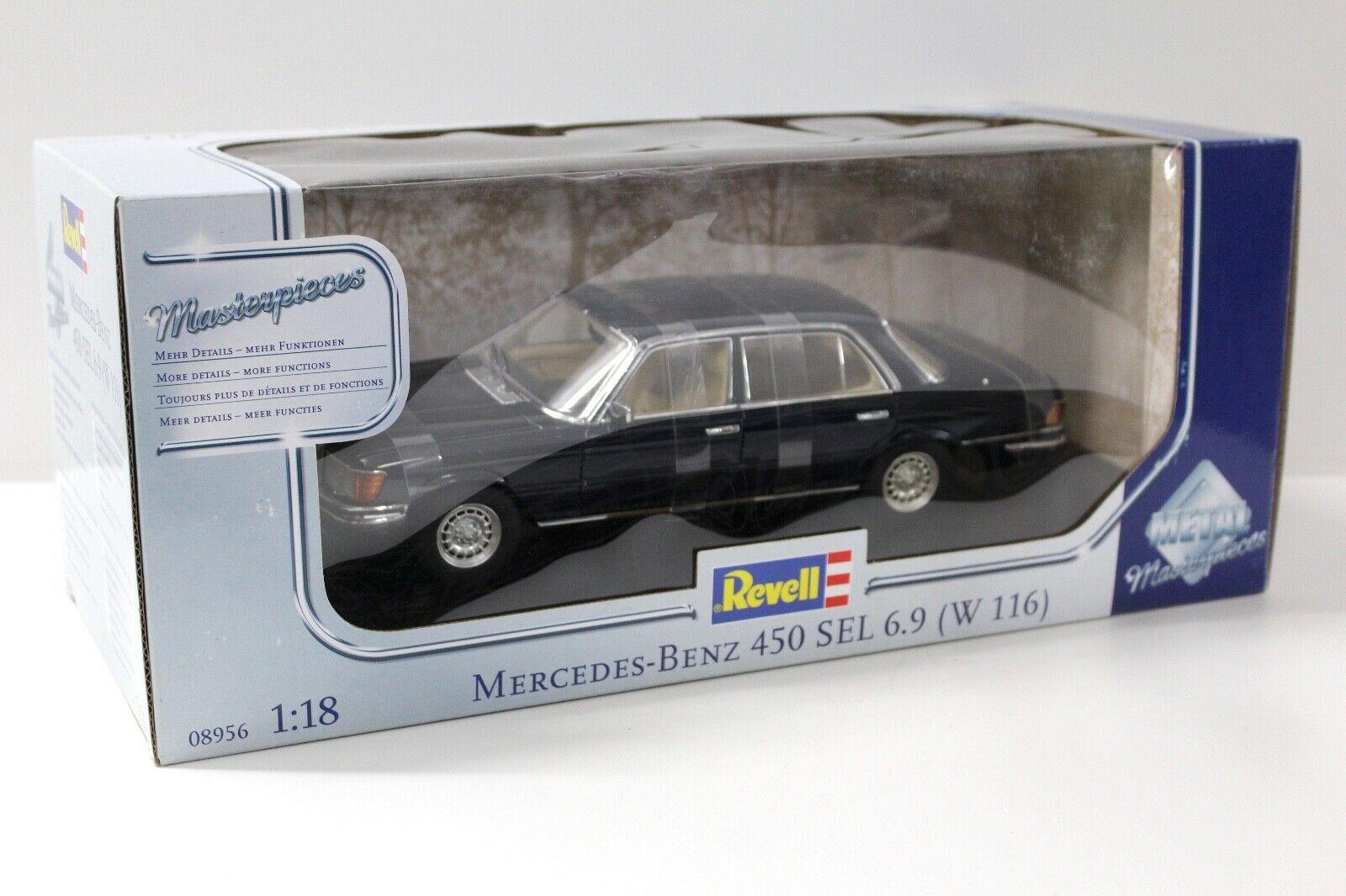 1:18 Revell Mercedes 450 SEL 6.9 W116 dark blue