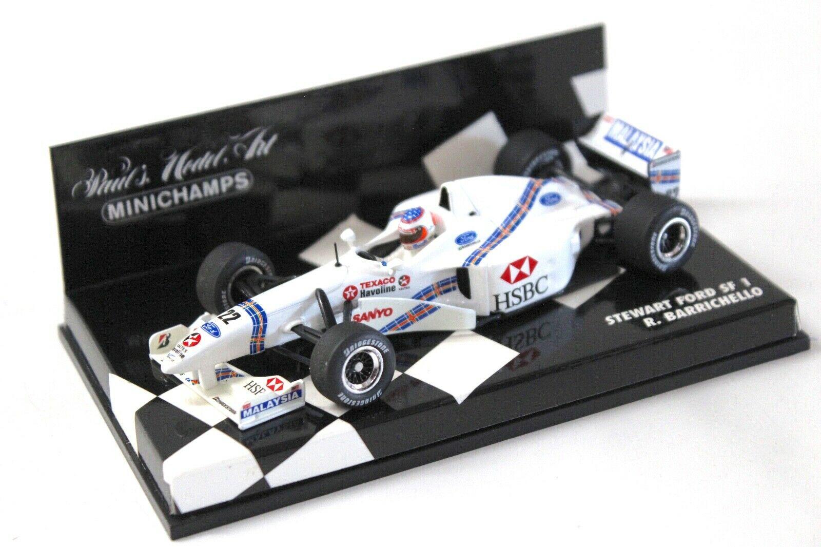 1:43 Minichamps Stewart Ford SF1 R.Barrichello #22