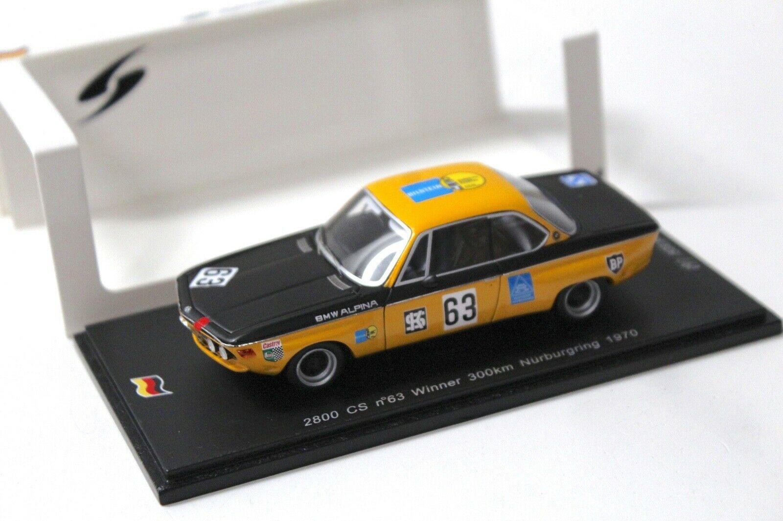 ID 50553 orig 1.jpg 1:43 Spark BMW 2800 CS #63 Winner 300km Nürburgring