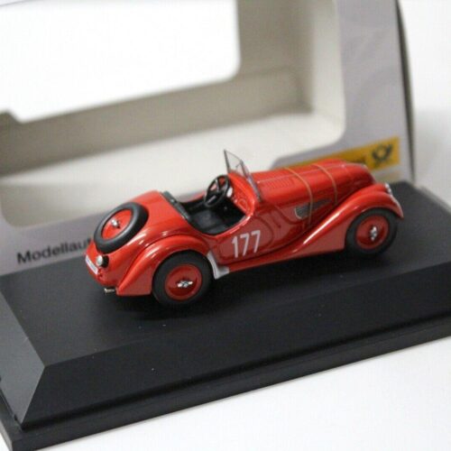 1:43 Schuco BMW 328 Roadster Deutsche Reichspost red - Image 2