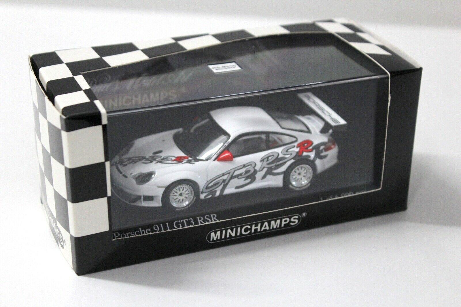 1:43 Minichamps Porsche 911 996 GT3 RSR PRESENTATION white