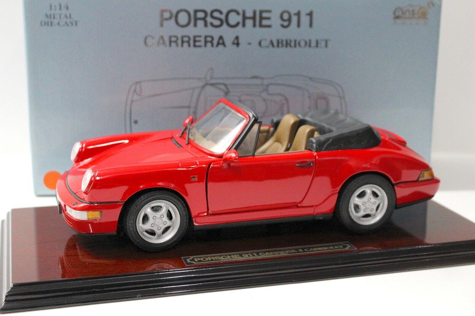 ID 50878 orig 1.jpg 1:14 Anson Porsche 911 964 Carrera 4 Cabriolet red
