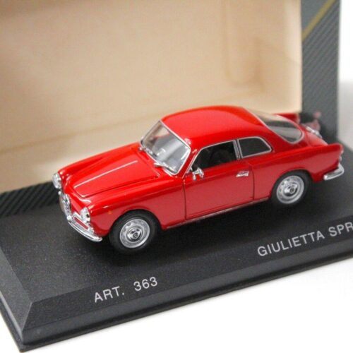 1:43 Detail Cars Alfa Romeo Giulietta Sprint Coupe 1960 red