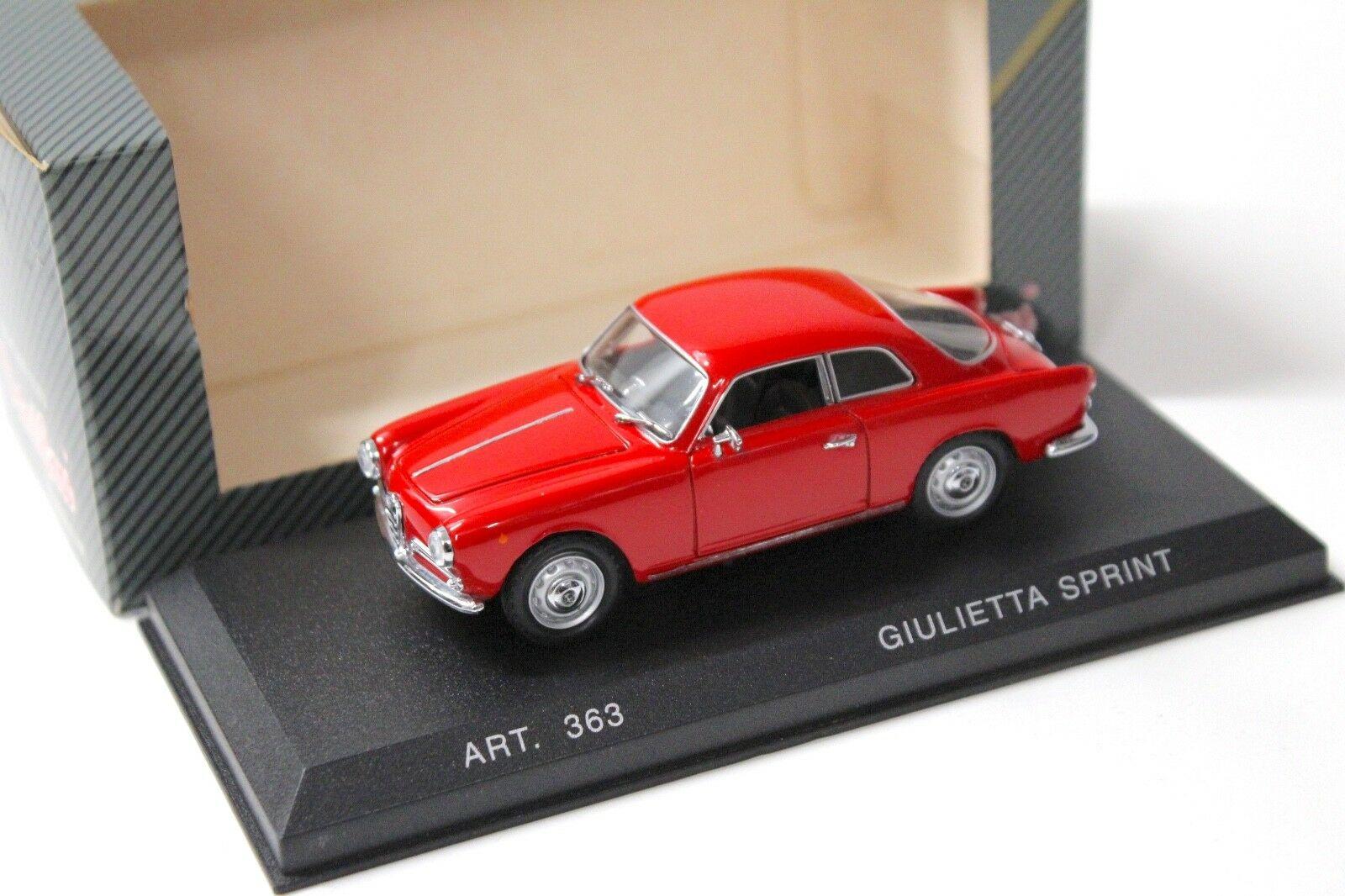 ID 50885 orig.jpg 1:43 Detail Cars Alfa Romeo Giulietta Sprint Coupe 1960 red