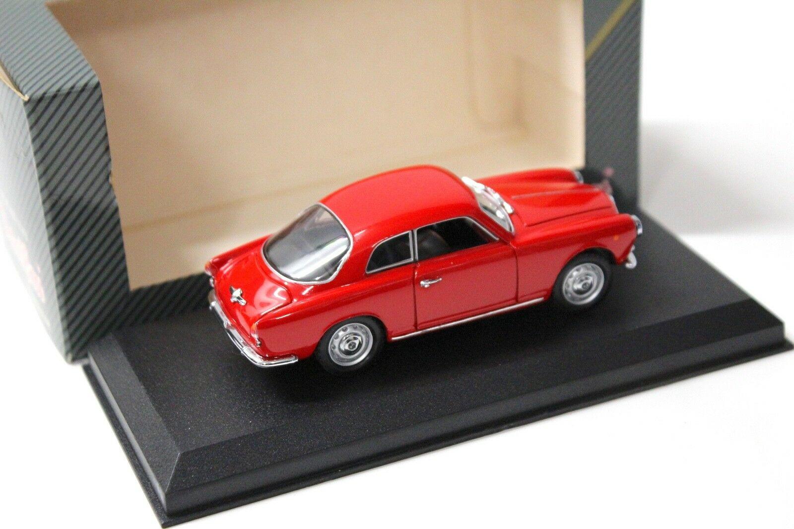1:43 Detail Cars Alfa Romeo Giulietta Sprint Coupe 1960 red