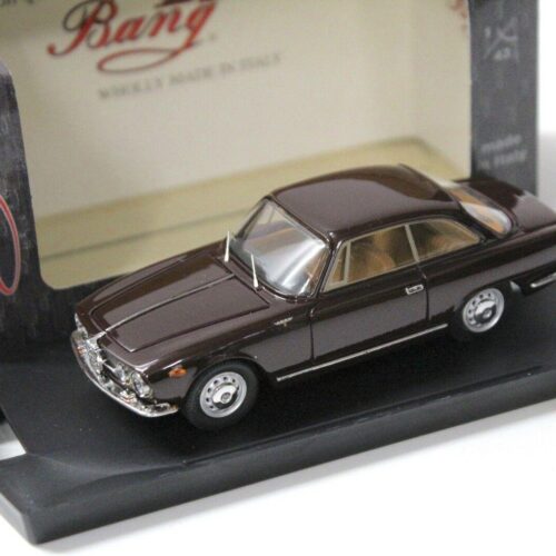 1:43 BANG Alfa Romeo 2000 Sprint Coupe brown 1960