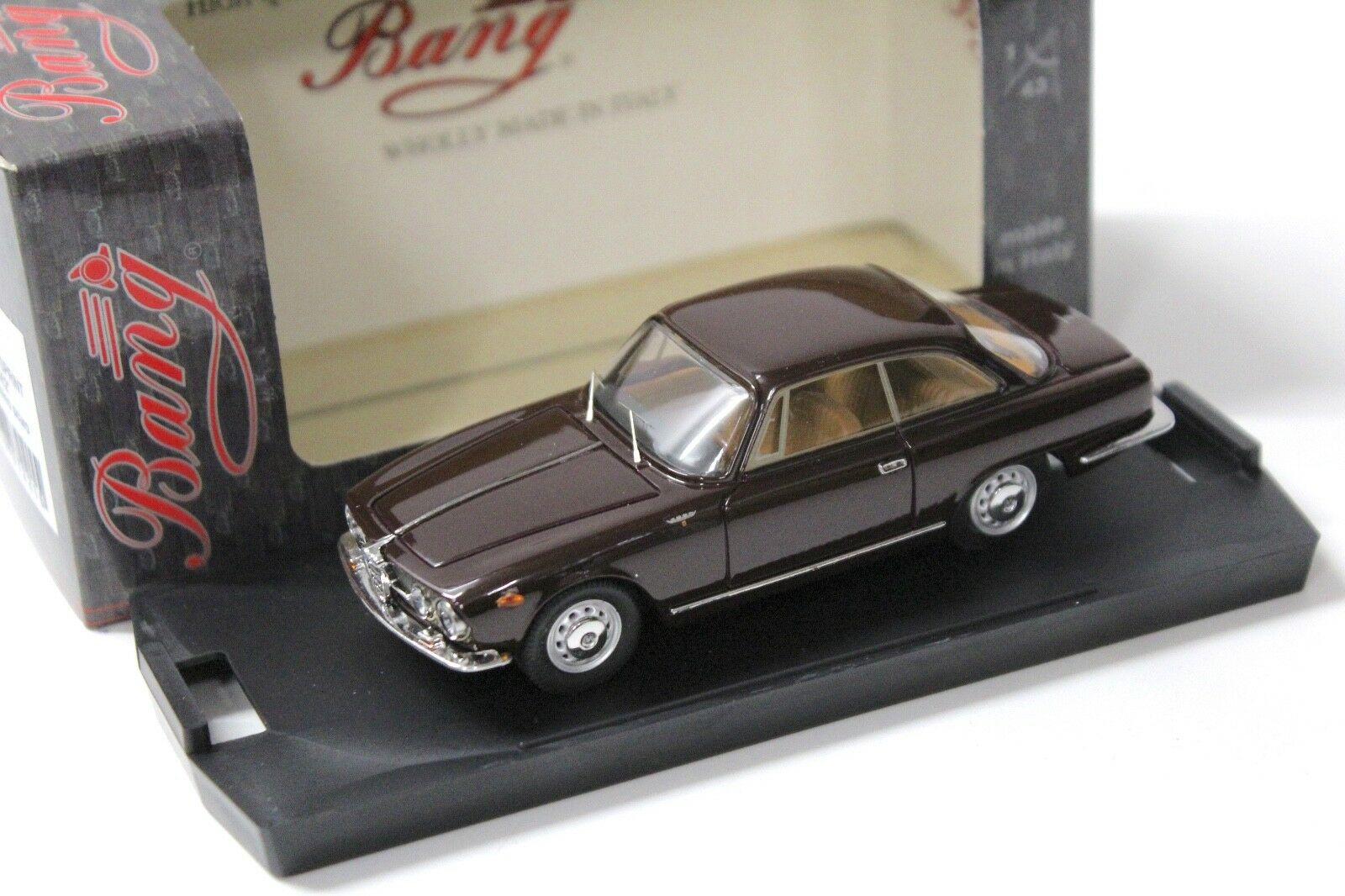 ID 50891 orig.jpg 1:43 BANG Alfa Romeo 2000 Sprint Coupe brown 1960