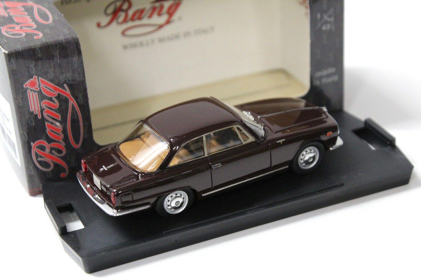 1:43 BANG Alfa Romeo 2000 Sprint Coupe brown 1960