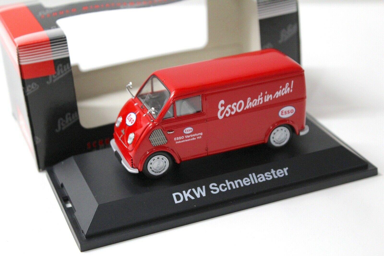 ID 50987 orig 1.jpg 1:43 Schuco DKW Schnelllaster "ESSO" red