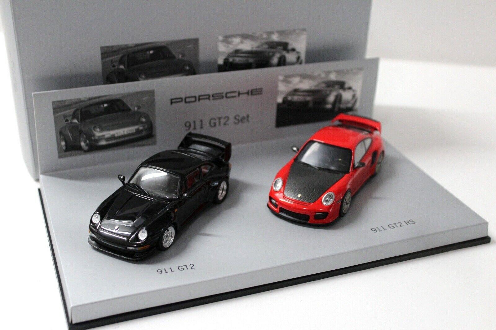 ID 51101 orig 1.jpg 1:43 Minichamps Porsche 911 GT2 SET (993/997) DEALER VERSION