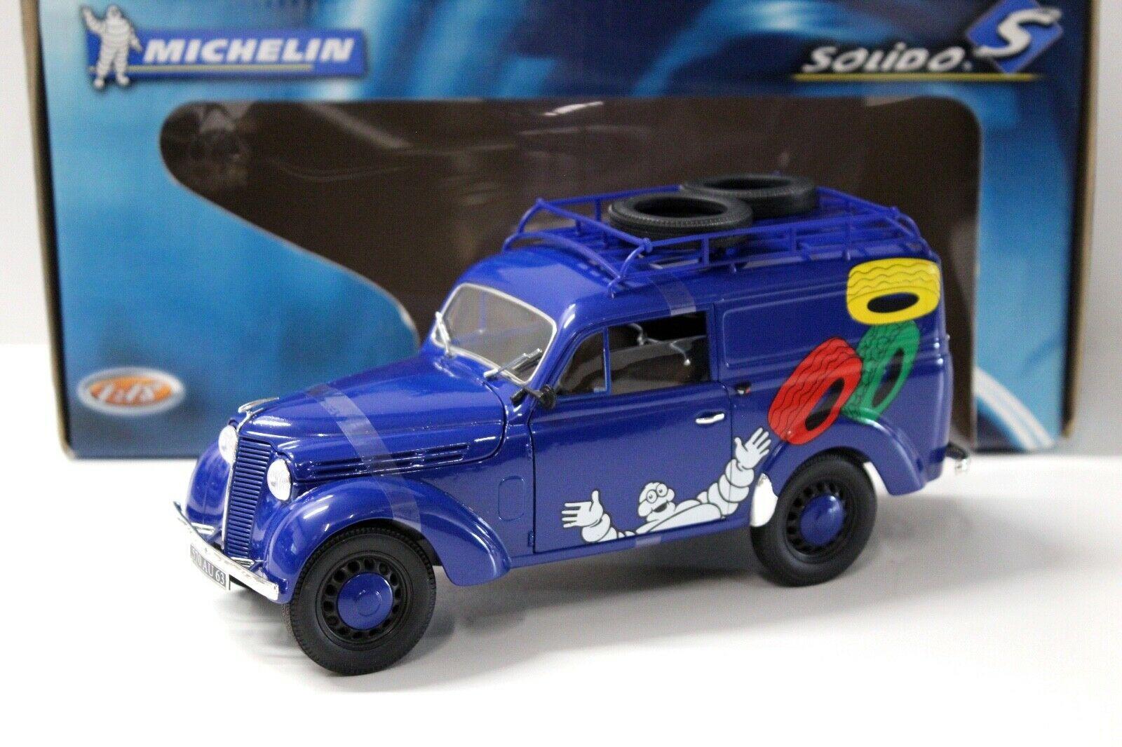 ID 51229 orig 1.jpg 1:18 Solido Renault Juvaqutre 1952 blue MICHELIN
