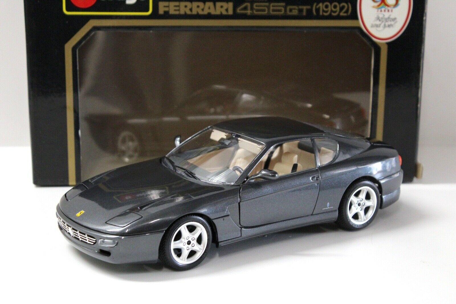 ID 51284 orig 1.jpg 1:18 Bburago Ferrari 456GT grey 1992