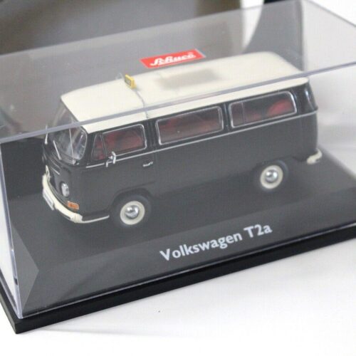 1:43 Schuco Volkswagen VW T2a TAXI black/beige