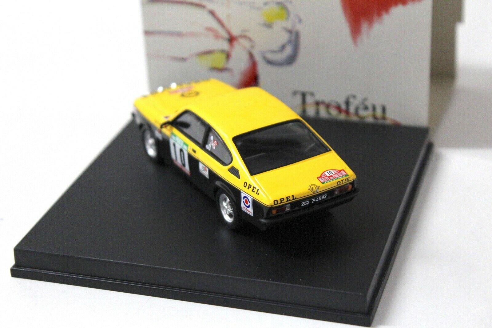 1:43 Trofeu Opel Kadett GTE Portugal Rally Mequepe #10 yellow