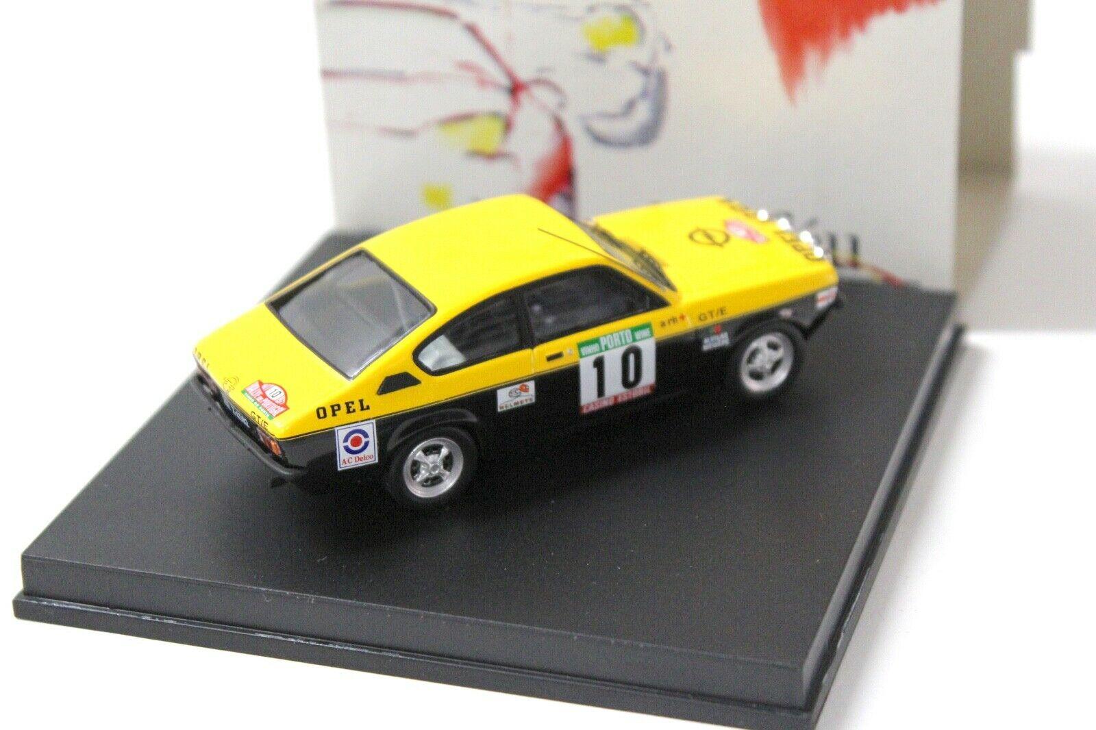 1:43 Trofeu Opel Kadett GTE Portugal Rally Mequepe #10 yellow