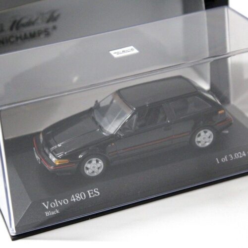 1:43 Minichamps Volvo 480 SE black 1986