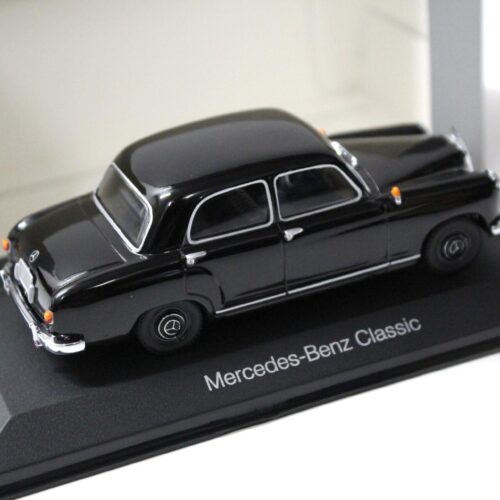 1:43 Minichamps Mercedes 180 Ponton black DEALER VERSION