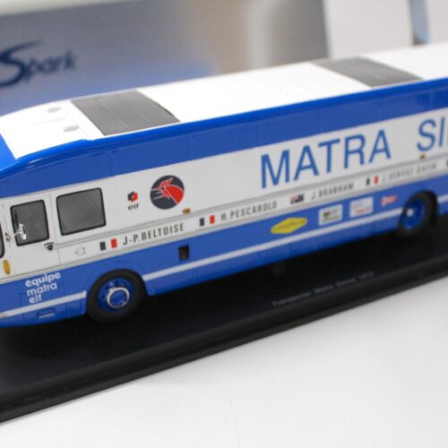 1:43 Spark LKW Leyland Transporter Matra Simca 1970 white / blue