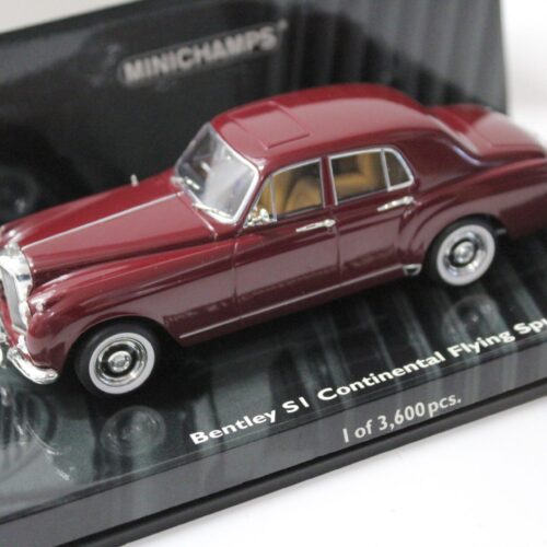 1:43 Minichamps Bentley S1 Continental Flying Spur dark red