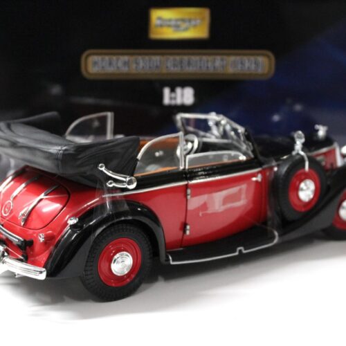 1:18 Ricko Horch 930V Limousine 1937 Cabriolet black/ red