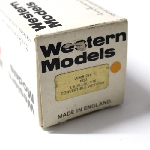 1:43 Western Models 1933 Cadillac V16 Convertible Victoria orange