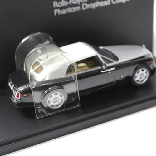 1:43 Kyosho Rolls Royce Phantom Drophead Coupe Diamond black/ silver