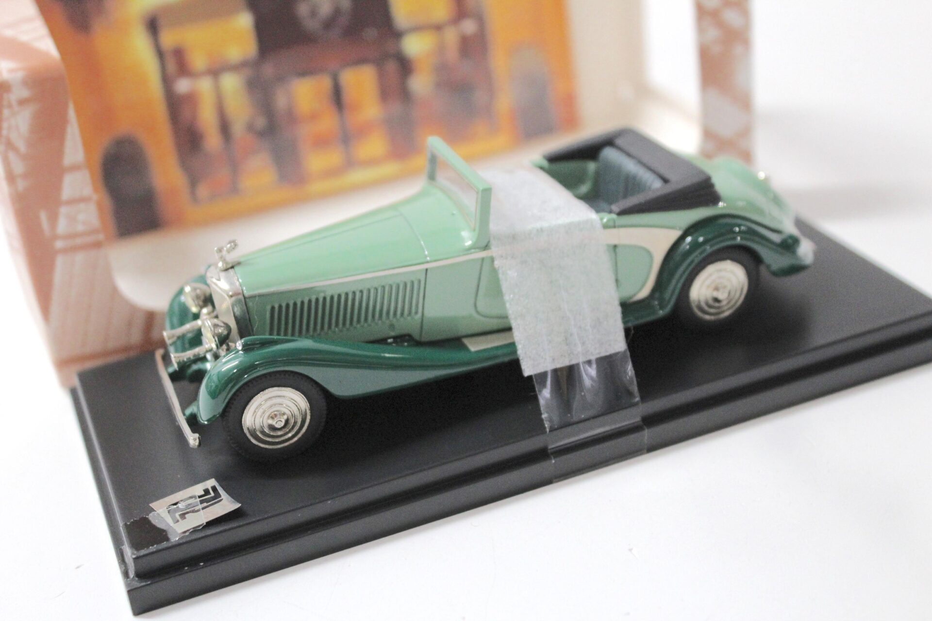 ID 53067 orig 1.jpg 1:43 Palace Models Bentley 3 1/2 Cabriolet Gurney Nutting green/ dark green