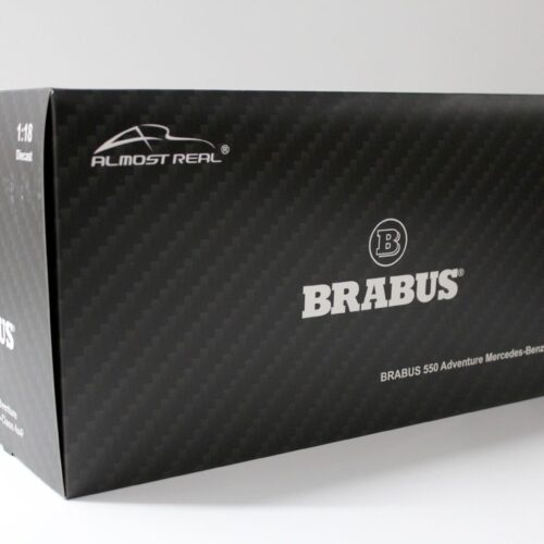 1:18 Almost Real Mercedes G500 4Ã4² Brabus 550 Adventure grey