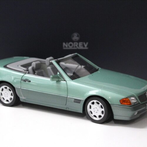 1:18 Norev Mercedes 500SL Cabriolet R129 green metallic 1989 LIMITED 200 pcs.